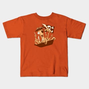 Pirate. Octopus. Pirate Octopus! Kids T-Shirt